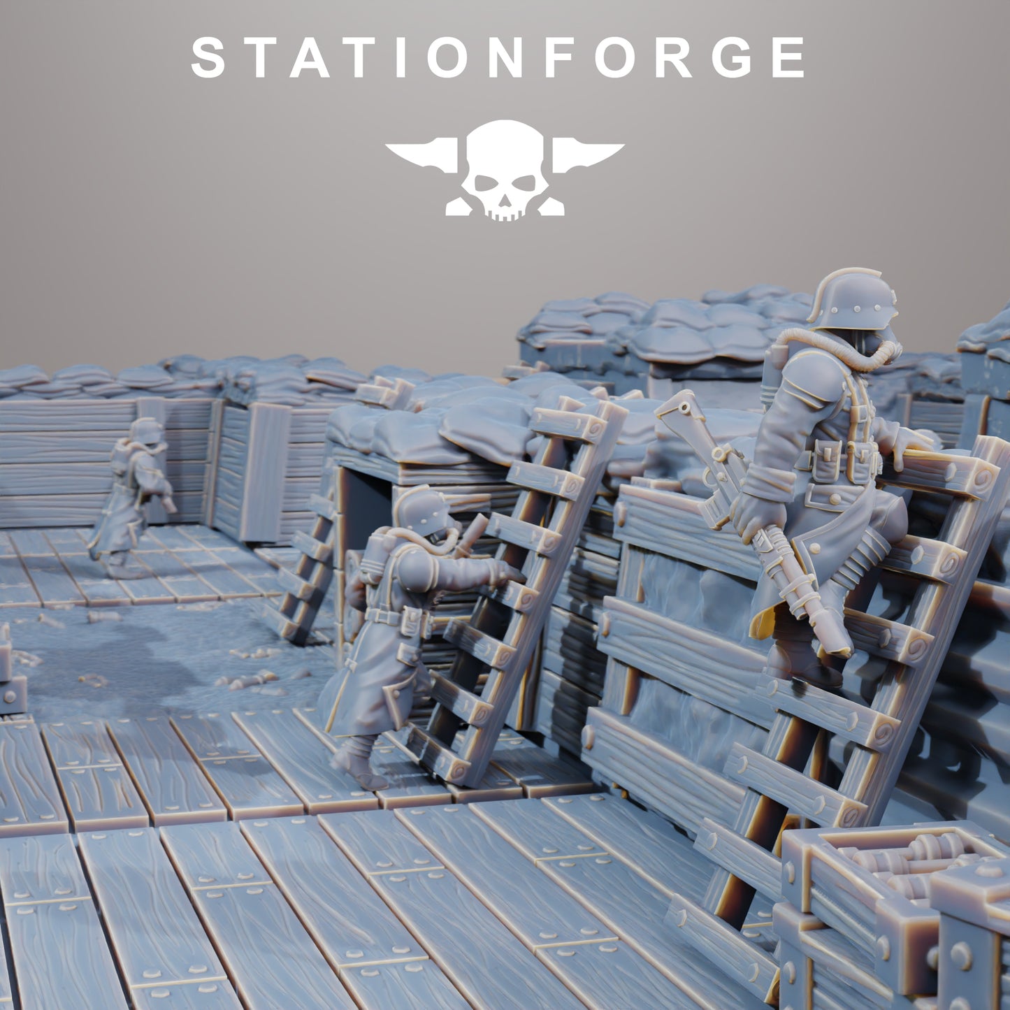 GrimGuard Trench Terrain