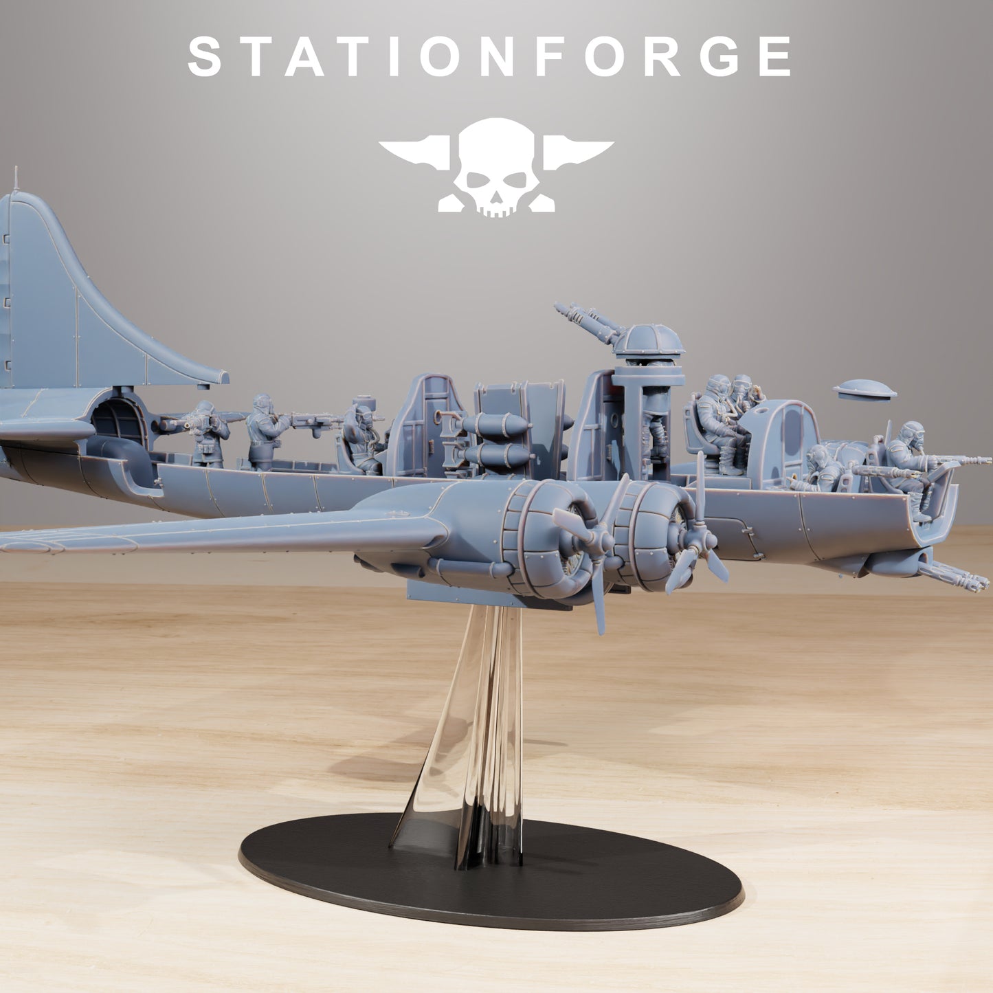 GrimGuard Bomber with Interior